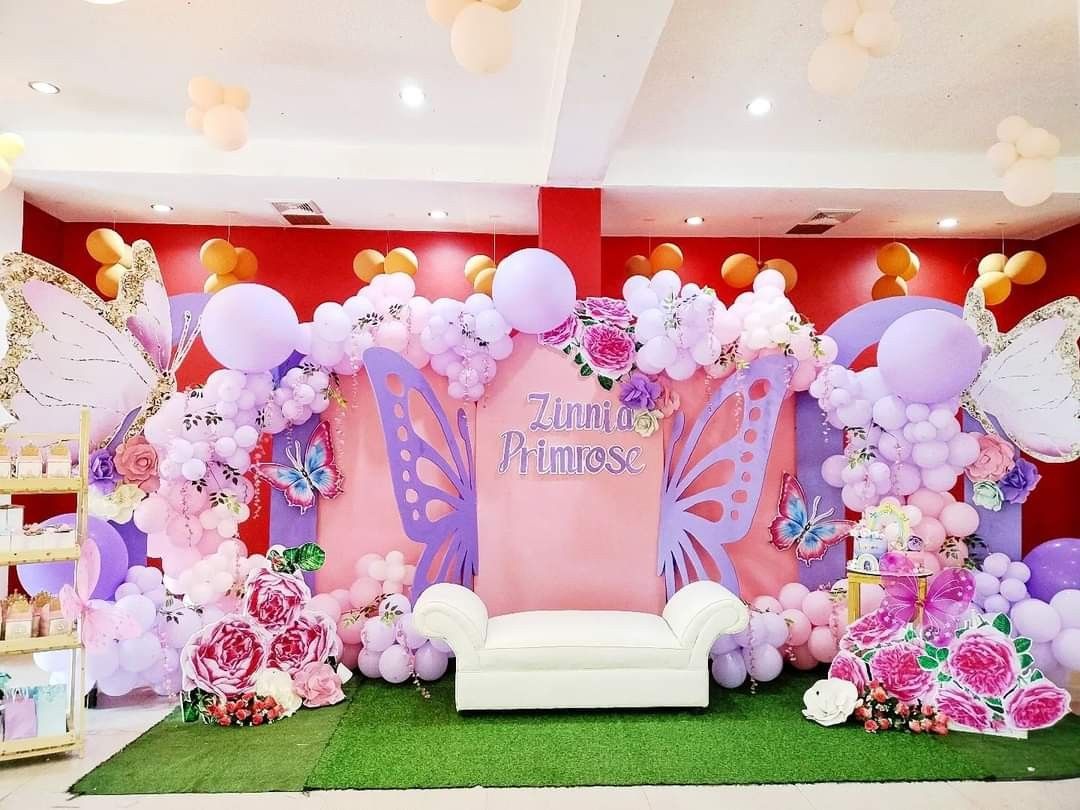 Butterfly Theme Decoration game activity rent in Jorhat